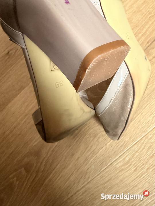 Buty półbuty ze skóry czółenka lubuskie sprzedam