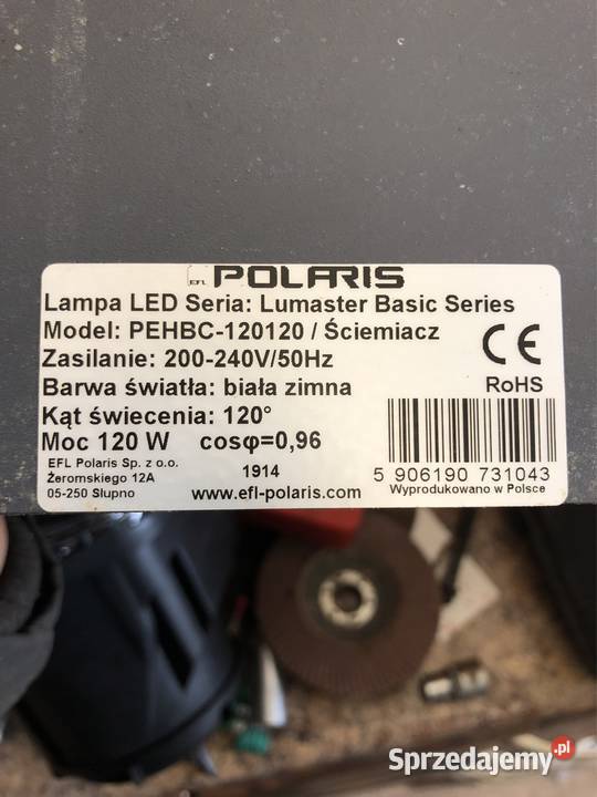 Naprawa DIODA LED 120w Polaris Lumaster Basic podlaskie Kamińskie