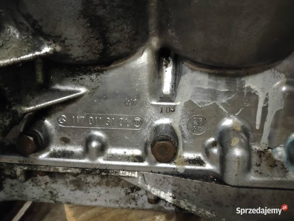 Silnik Mercedes w126 SEC 56 lubelskie Końskowola