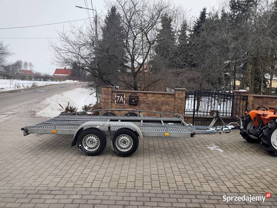 Laweta Przyczepa DMC 2000 Pod Minikoparkę Wodzisław