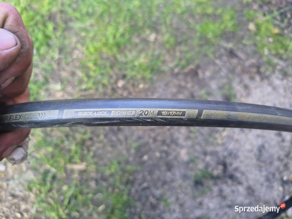 Piaskarka Syfonowa 130L dysza 3mm Wąż 20m do Borzychy