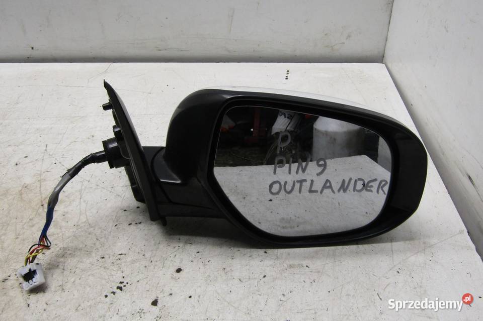 LUSTERKO PRAWE 9 PIN W13 MITSUBISHI OUTLANDER Lusterka zewnętrzne