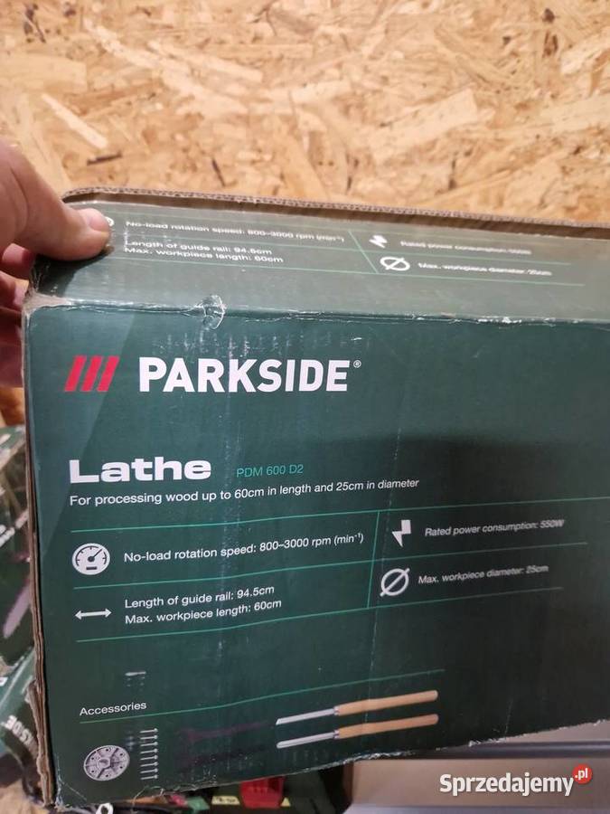Tokarka Parkside 550 Wat PDM 600 D2