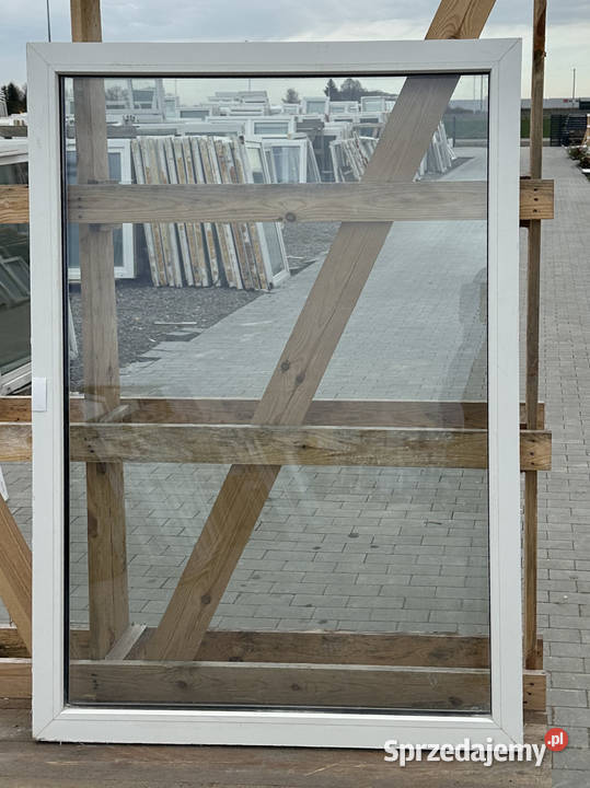 OKNA KacprzaK Witryna 102X141 FIX Używany PCV Siedlce