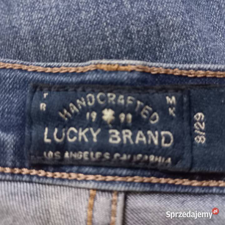 Spodnie damskie Jeans r 40 Lucky Brand stan niebieski Białystok