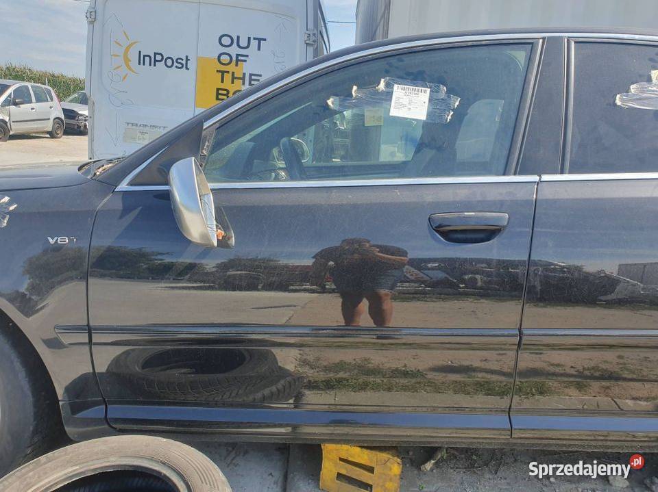 DRZWI LEWE PRZÓD AUDI A8 D3 II LIFT LZ9Y Lipno