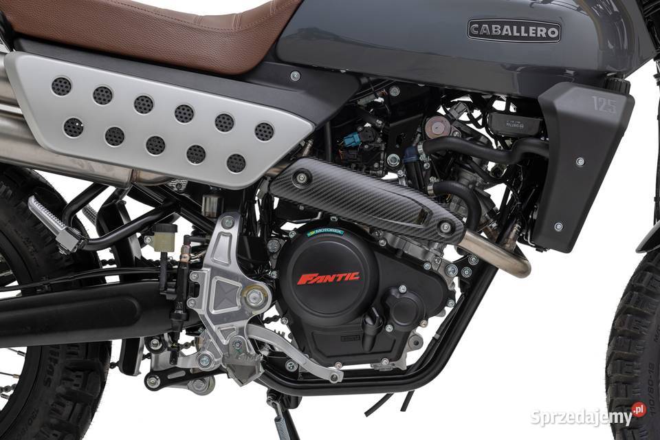 Fantic Caballero 125 Scrambler Deluxe MY26 szary Szczecin