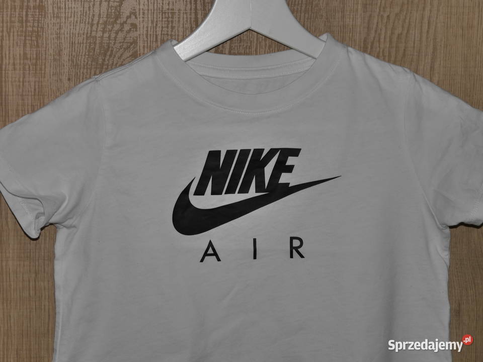 Nike Air świetna krótka koszulka 128 137 Rozmiar 128