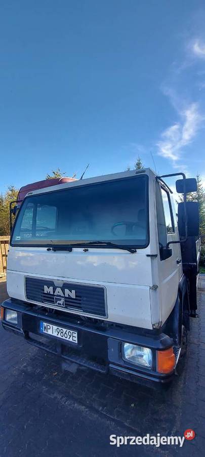 MAN L2000 HDS HIAB 650 DMC 12 T diesel Lesznowola