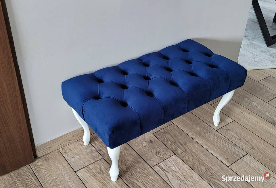 ŁawkaPufa Tapicerowana Chesterfield