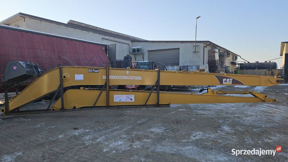 Ramie long reach 185 m z łyżką do koparki Osprzęt roboczy mazowieckie Sochaczew sprzedam