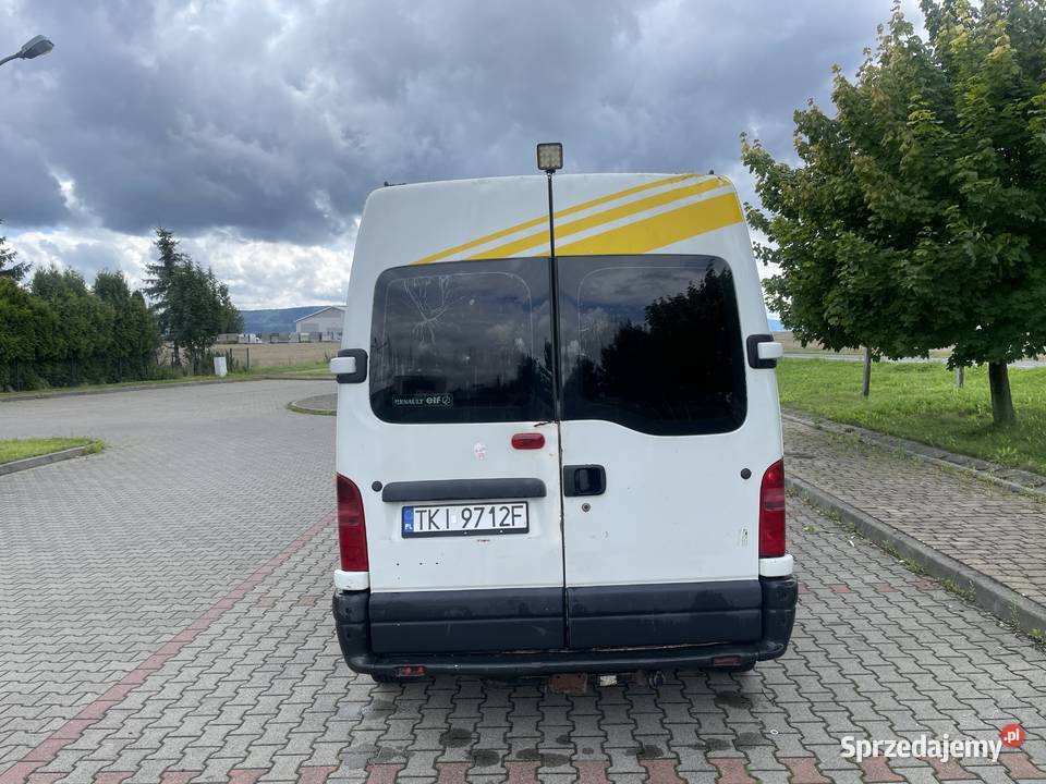 Renault Master 25D 2000r L2H2 nieuszkodzony śląskie Wilamowice
