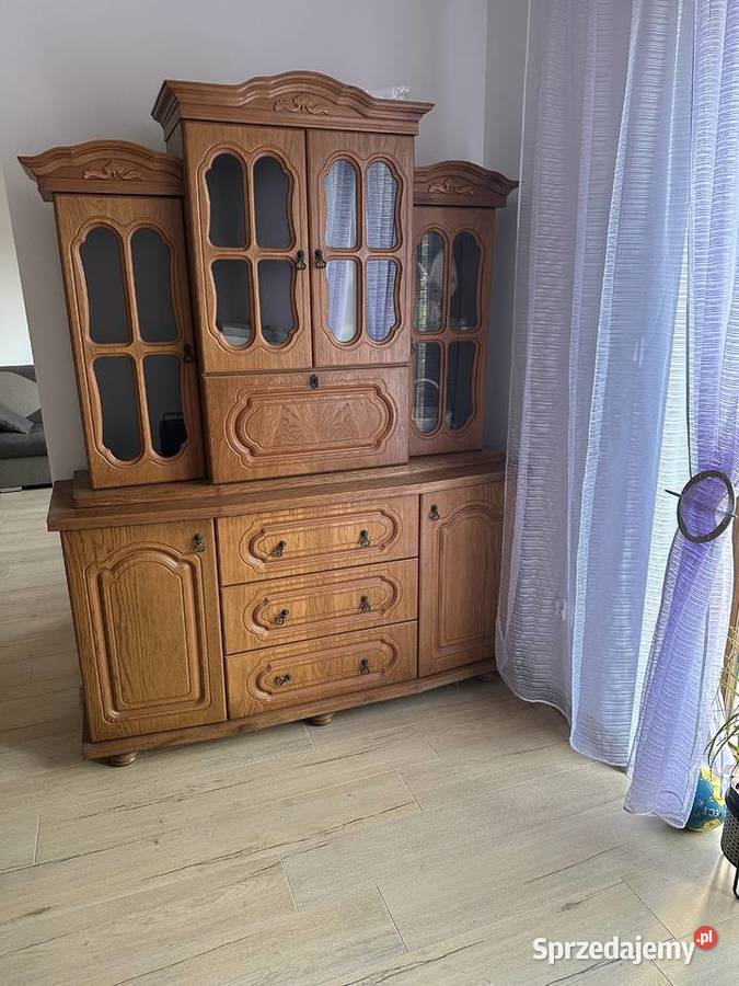 Sprzedam drewniany kredens Leśna-Stara Wieś