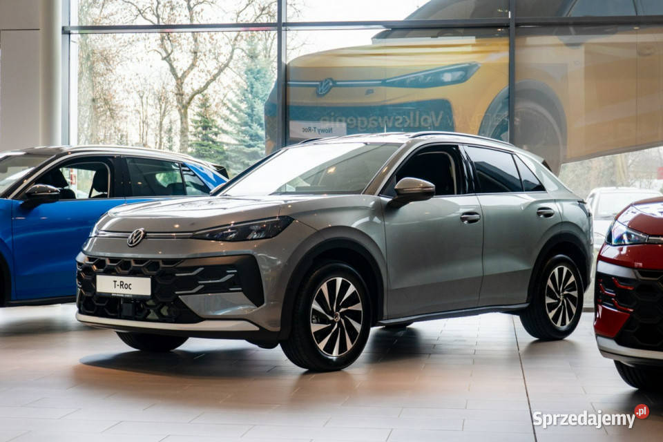 Volkswagen TRoc Life 15 eTSI 116 DSG II 2025 światła LED Łódź