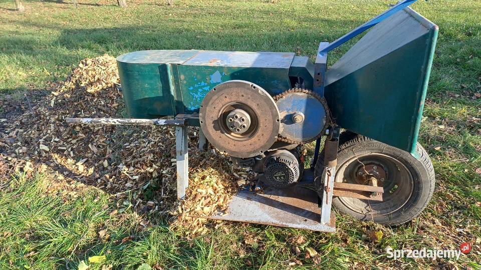 Spalinowy Rębak Rozdrabniacz gałęzi łódzkie Sieradz