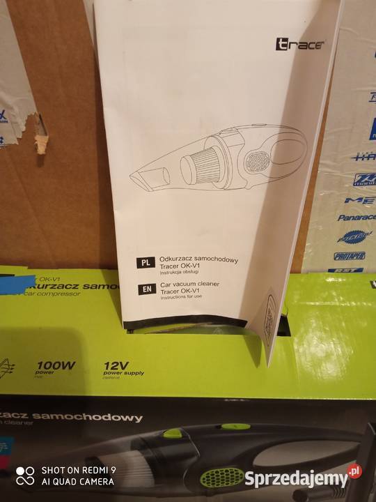 Odkurzacz Samochodowy Tracer 100W 2 filtry Hepa Katowice sprzedam