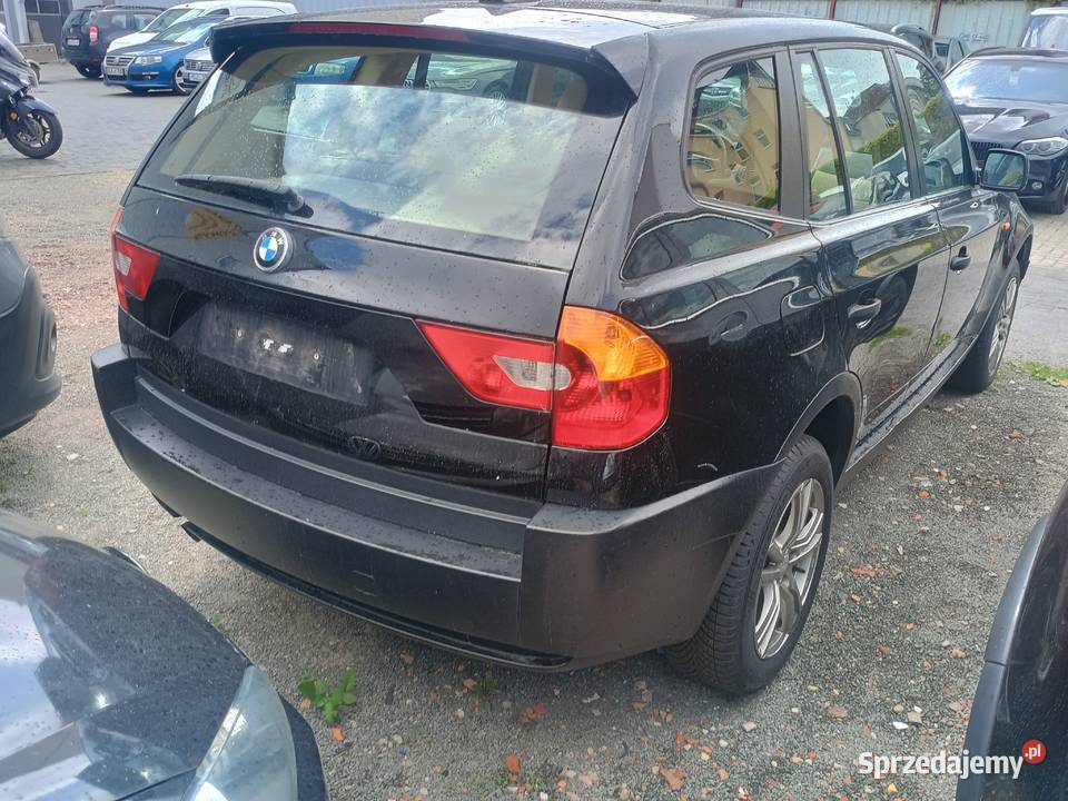 BMW X3 2005r 20i 150 142000 6biegów 4x4 xDrive benzyna Witkowo sprzedam
