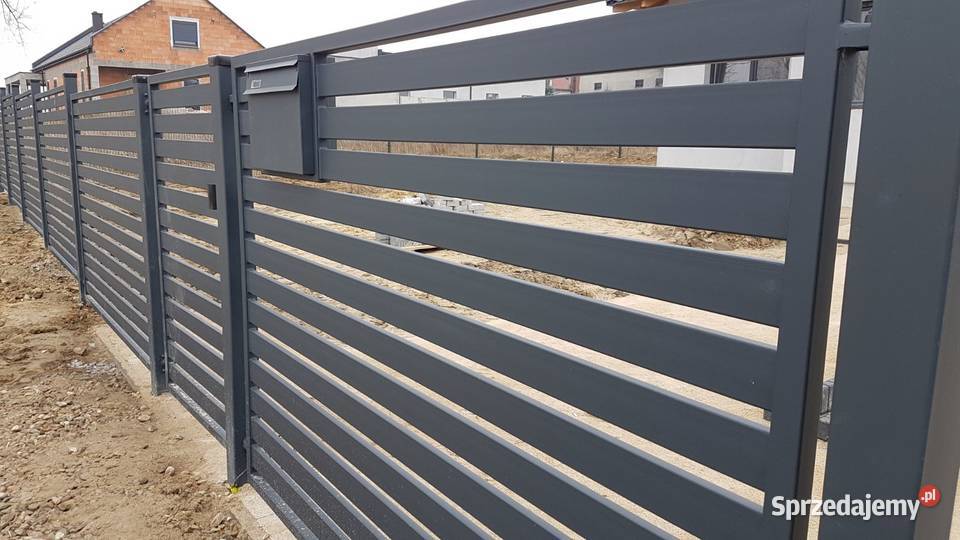 Brama przesuwna 400x150 MASTER 83 ogrodzenia ocynk