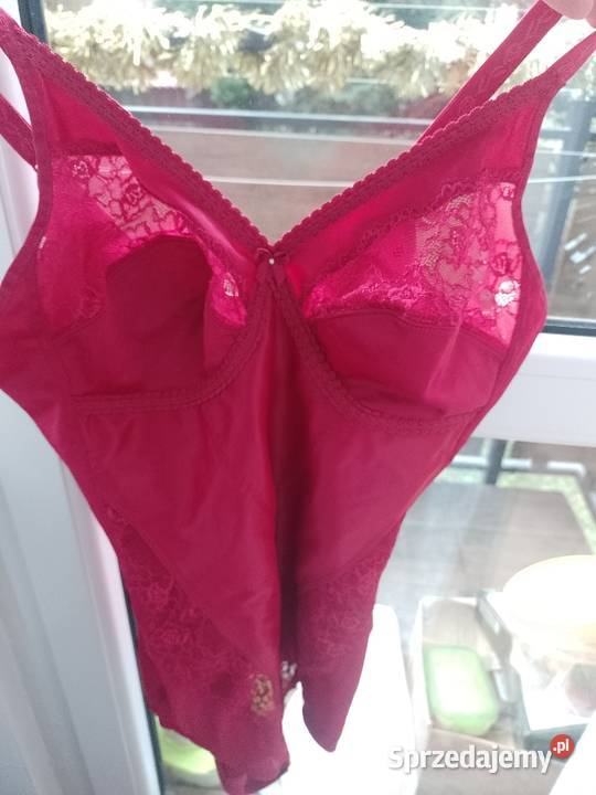 90C Ekskluzywne różowe body modelujące z Wiednia Bielizna damska Kraków sprzedam