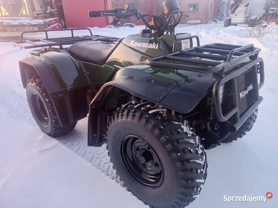 kawasaki klf 400 4x4 transport 1km Lublin