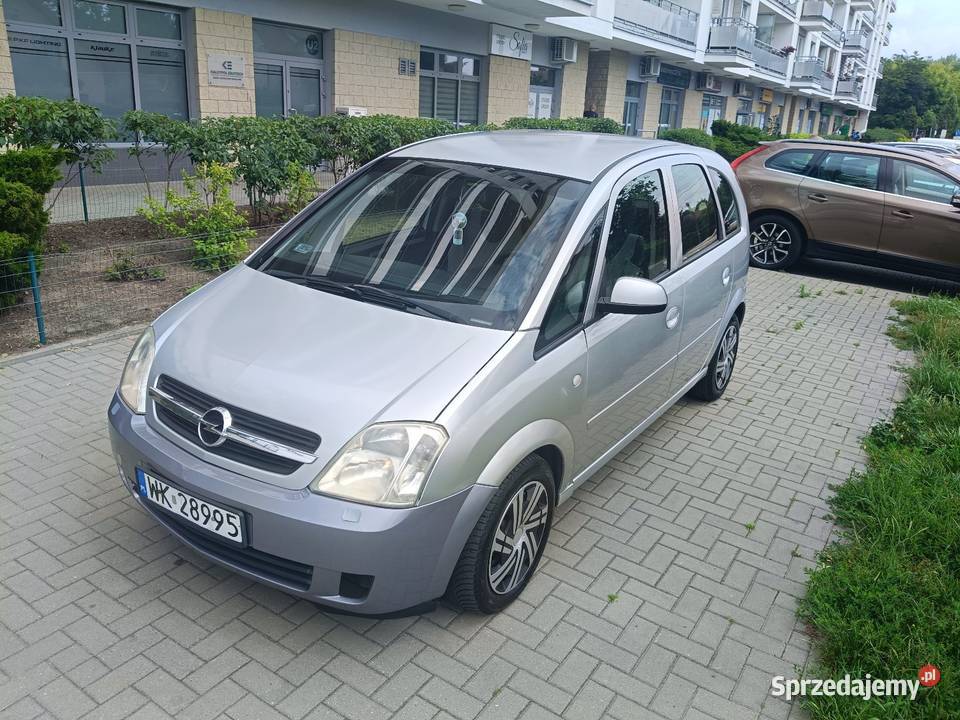 Opel Meriva tani ekonomiczny minivan bez rdzy 1398cm3 Warszawa sprzedam