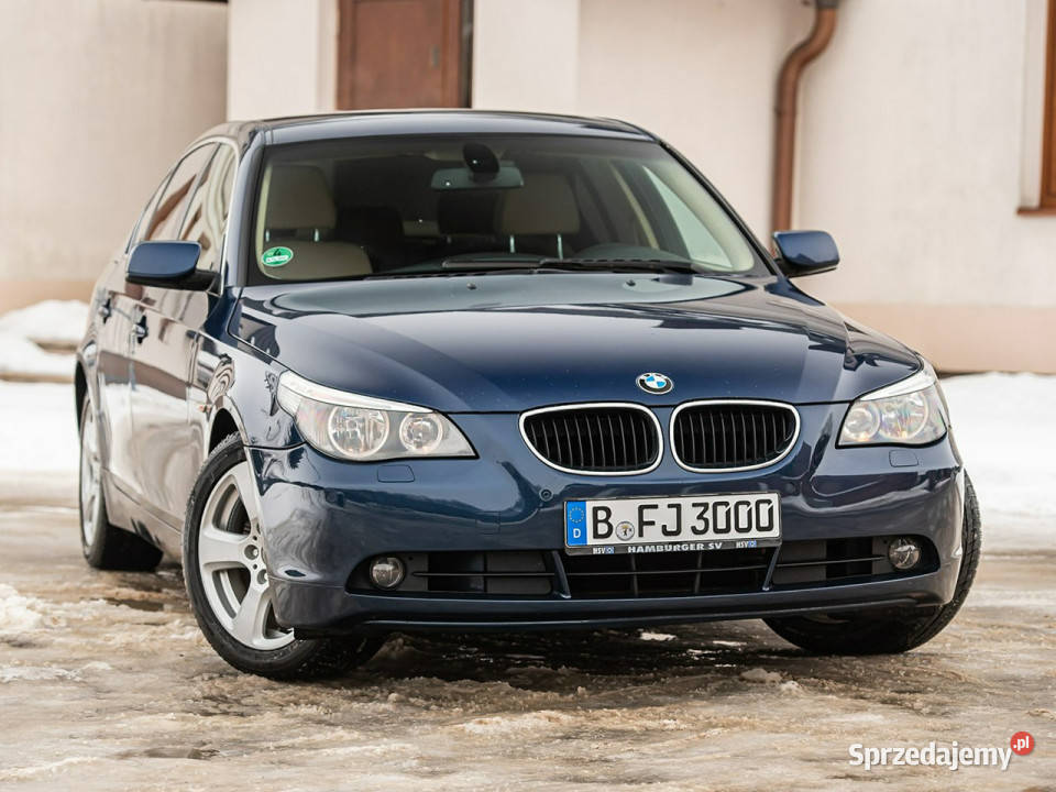 BMW 525 525i 192 Full Super Stan Zadbana przyciemniane szyby