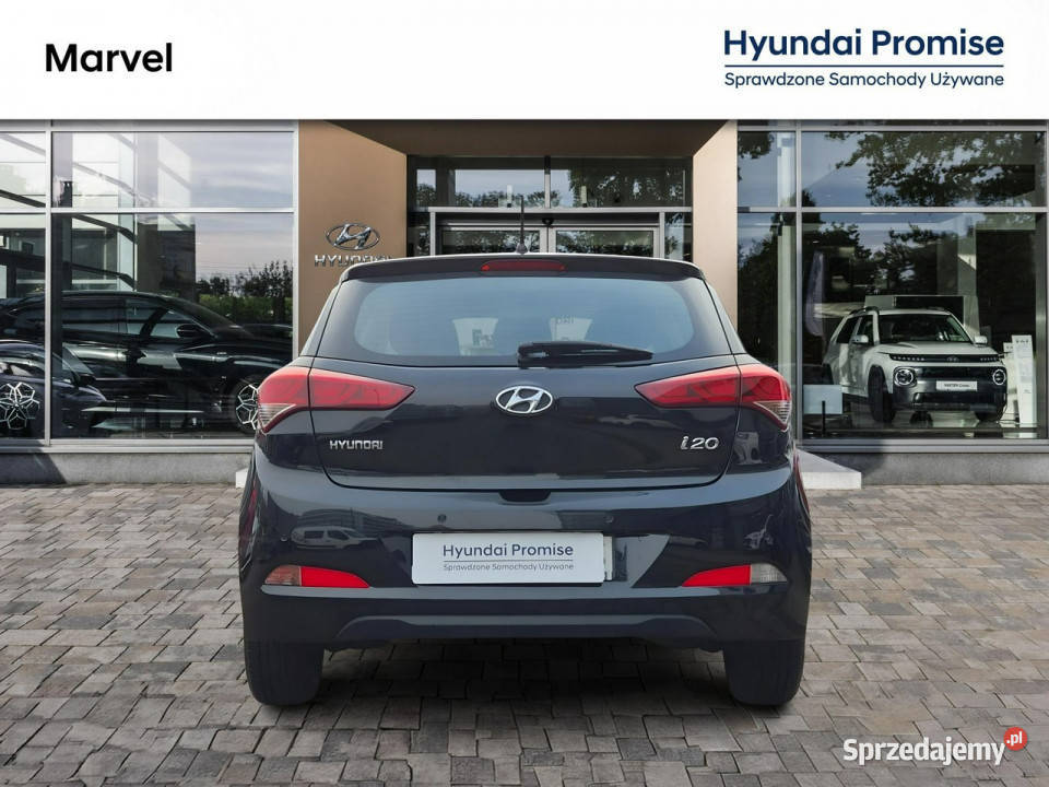 Hyundai i20 12 MPI 5MT 84 Wersja Classic SalonPL wielofunkcyjna kierownica Łódź