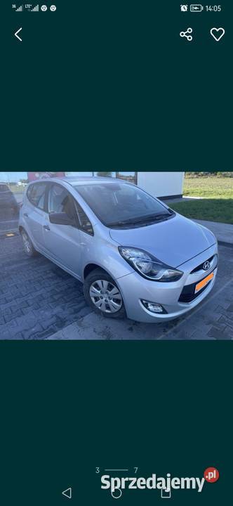 Hyundai ix20 srebrny Gdańsk