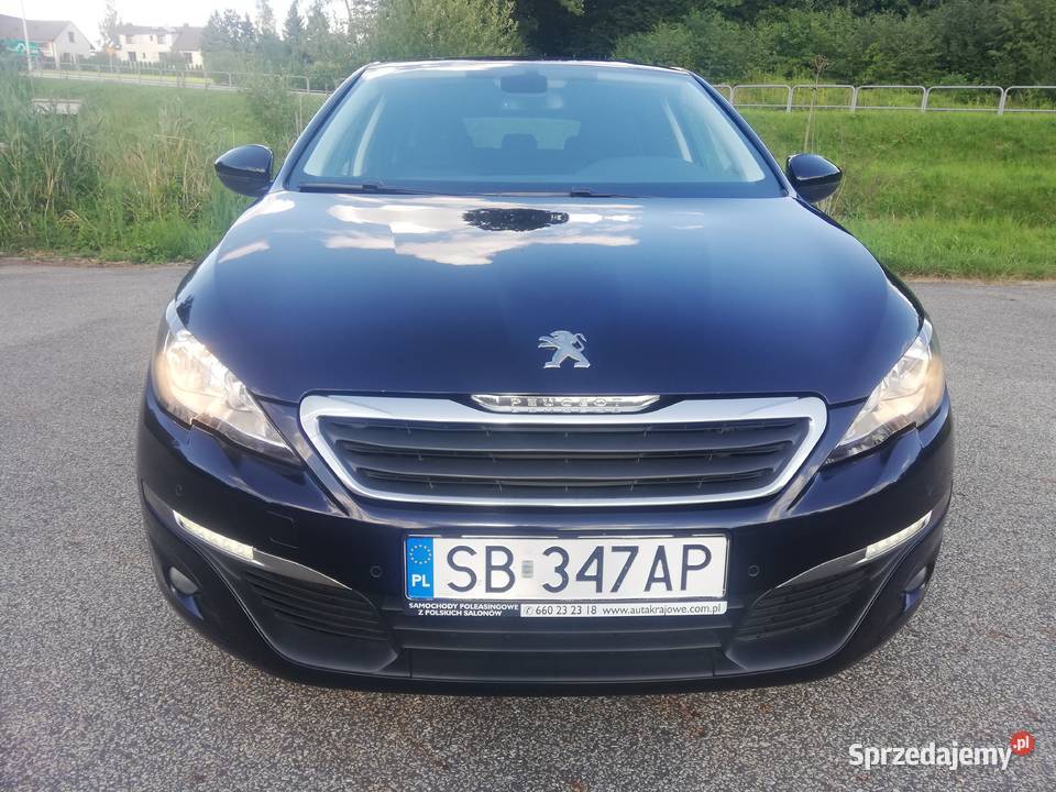 Peugeot 308 SW BlueHDI 20 euro 6 Rok produkcji 2014 Bielsko-Biała