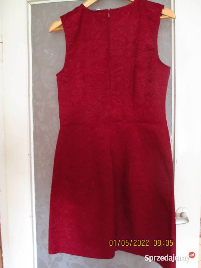 sukienka czerwony burgund Orsay 40 metka Warszawa