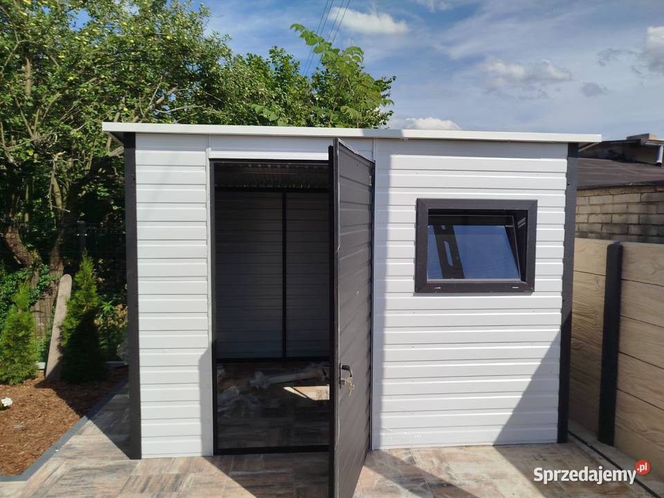 Wiatka ogrodowa GARAŻ BLASZANY Domek Ogrodowy mazowieckie Lipsko