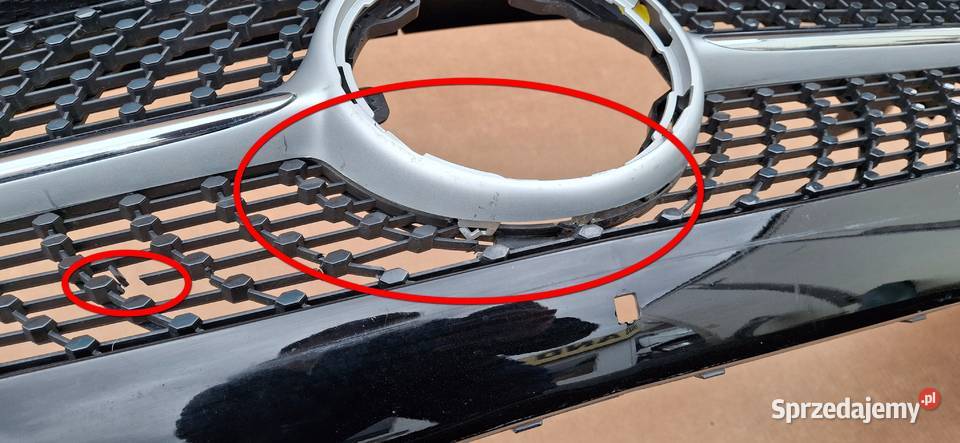 MERCEDES AKLASA W177 ZDERZAK PRZÓD PRZEDNI Bieleń