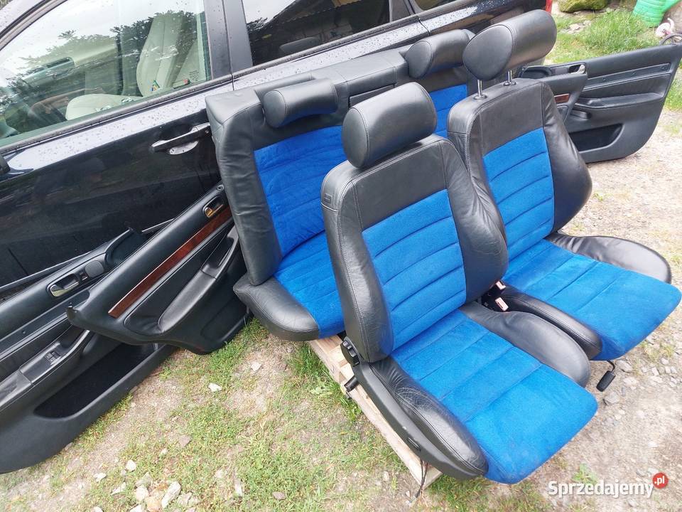 Fotele Siedzenia Audi S4 A4 B5 Sline Skóra