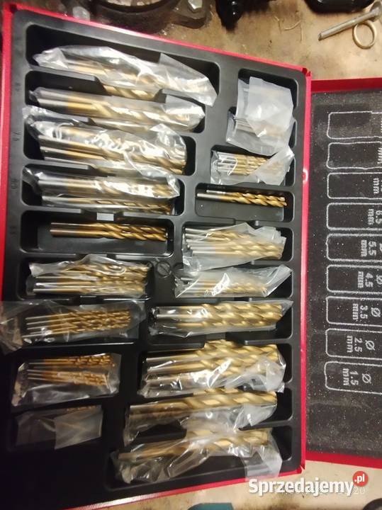 Zestaw wierteł do metalu Szubin