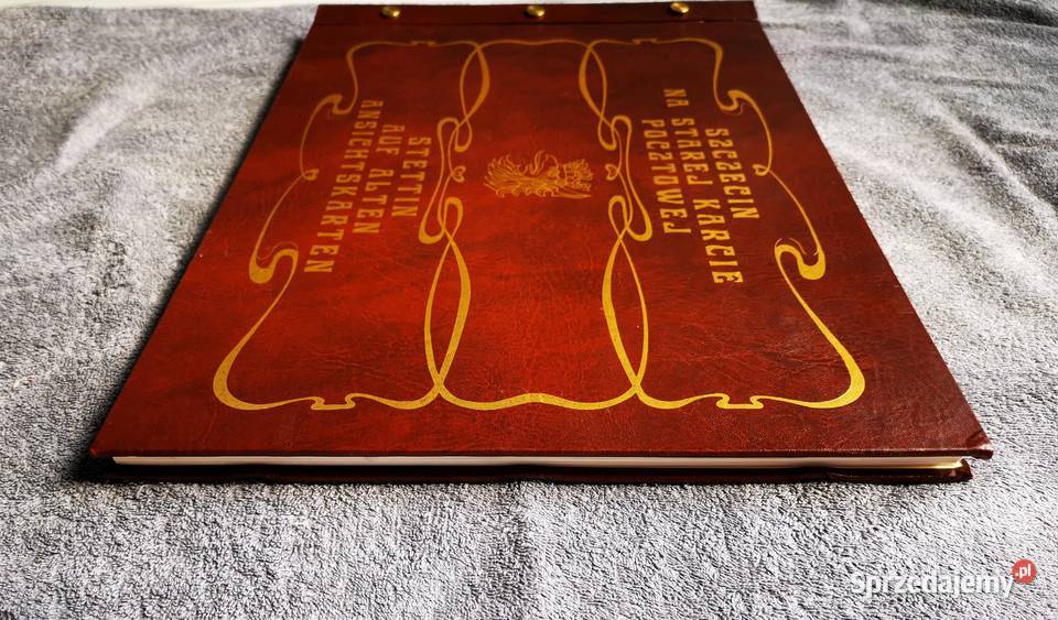 Piękny Duży Album Szczecin na starej karcie lubuskie Gorzów Wielkopolski