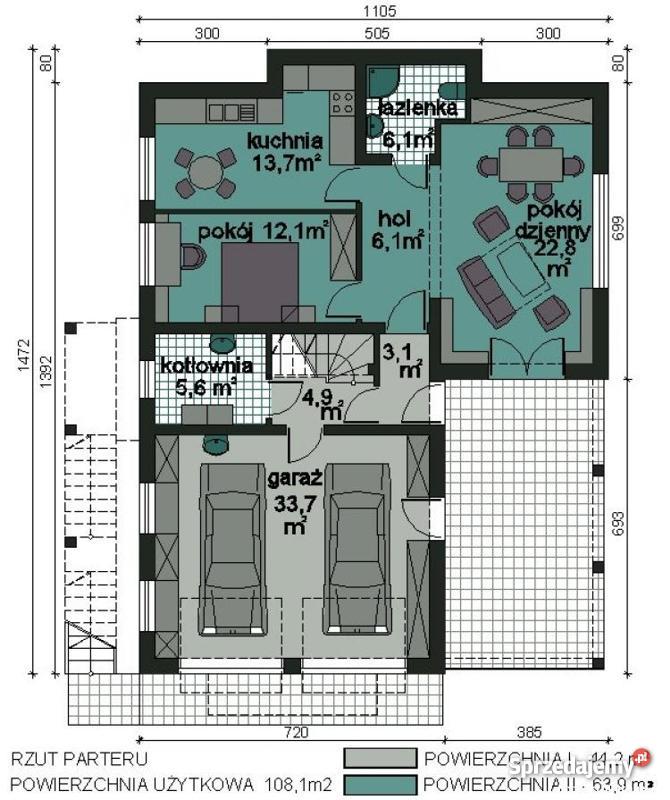 Dom jeziorem w Wielkopolsce drewniane Sławno