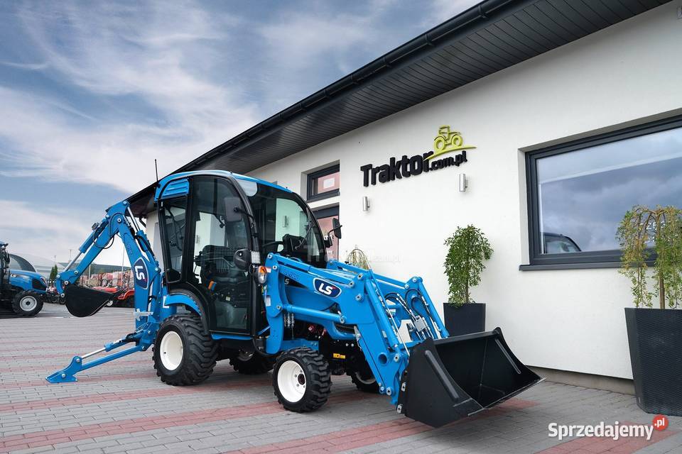LS Tractor MT125 4x4 247 IND CAB koparka LB1107 Tajęcina