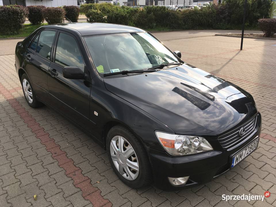 Lexus IS 200 2000 r 155 Benzyna Wer prestige zmieniarka CD Warszawa