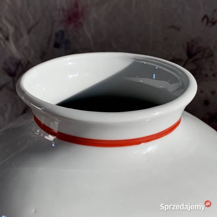 Porcelanowy wazon Chodzież PRL śląskie Myszków