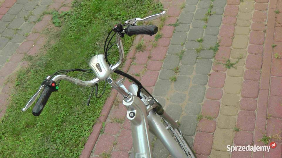 Rower elektryczny z piasta 350watt Rowery i akcesoria świętokrzyskie Ostrowiec Świętokrzyski