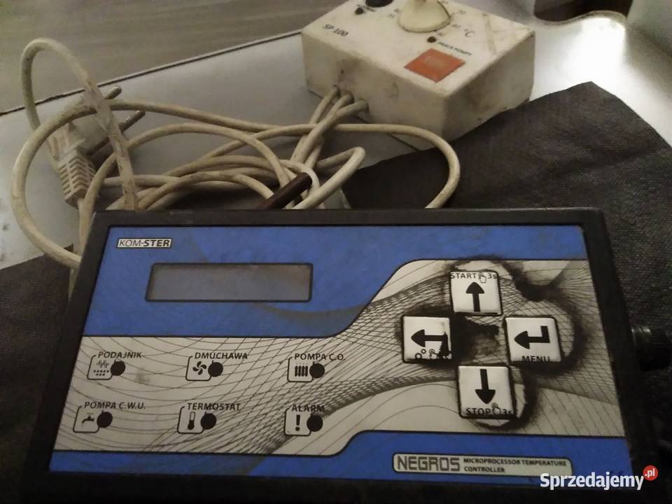 Sterownik kotła pieca z podajnikiem NEGROS CO