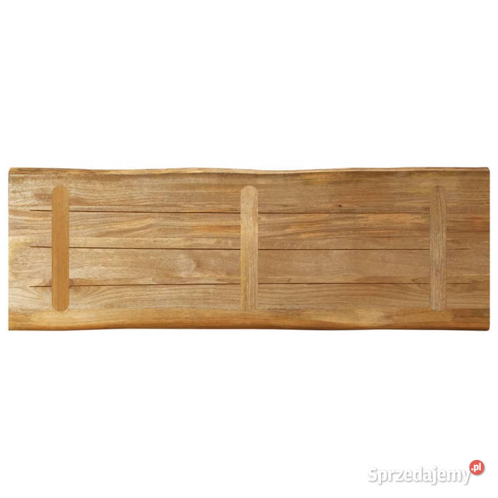 Blat stołu z naturalną krawędzią 110x40x25 Warszawa