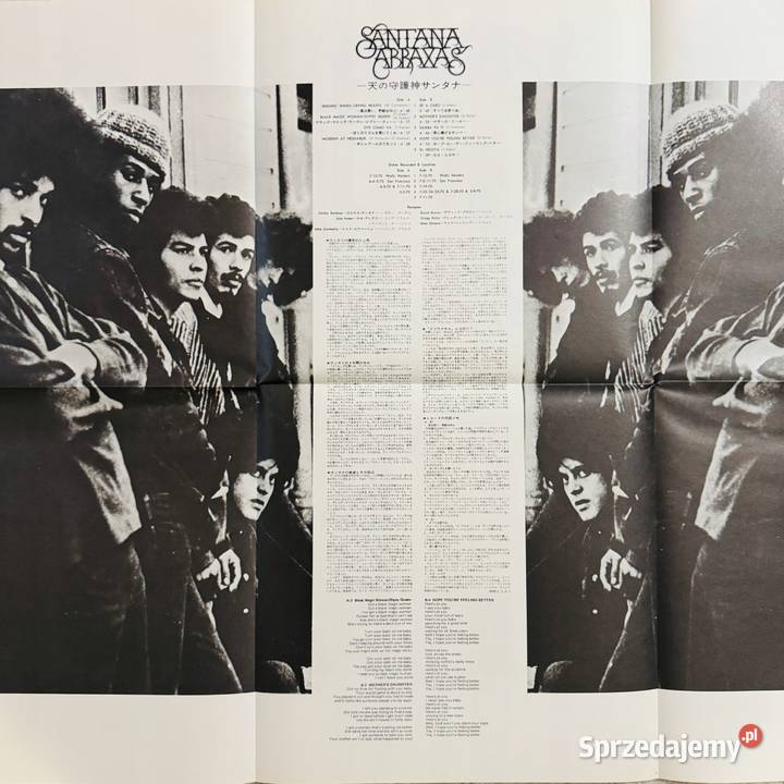 Santana Abraxas Quadrophonic 4CH NMEX Japan Obi Płyty i kasety Gdynia