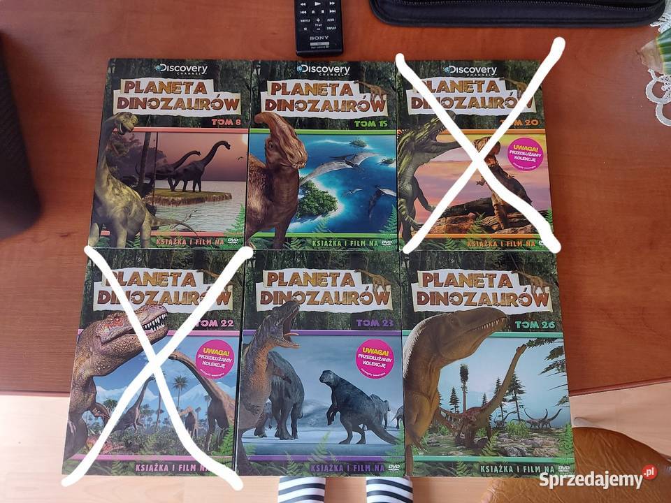 7 filmów kolekcji Planeta Dinozaurów Chorzów