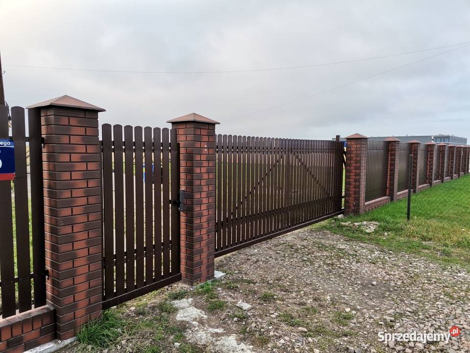 Sztachety metalowe ocynkowane malowane proszkowo Kiełczygłów