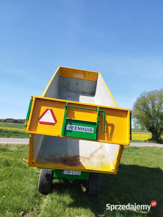 Sprzedam przyczepę skorupę 12 t Brzozie sprzedam