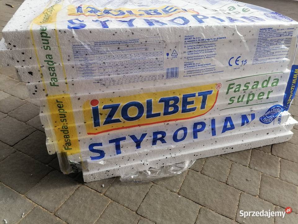 Styropian IZOLBET Fasada Super