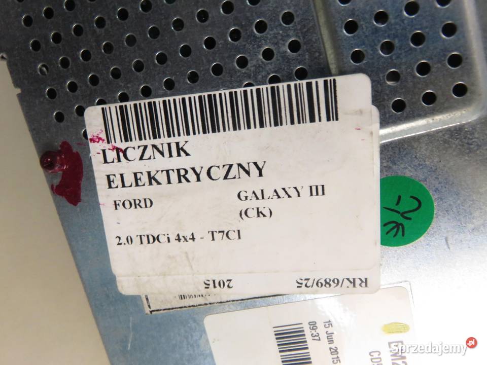 LICZNIK FORD GALAXY III CK 20 TDCi 4x4 T7CI Liczniki i zegary małopolskie