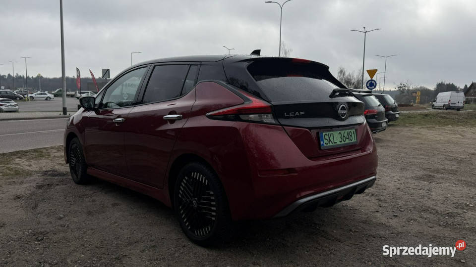 Nissan Leaf 62kwh Tekna wersja kamery 360 skóry przyciemniane szyby Gdańsk