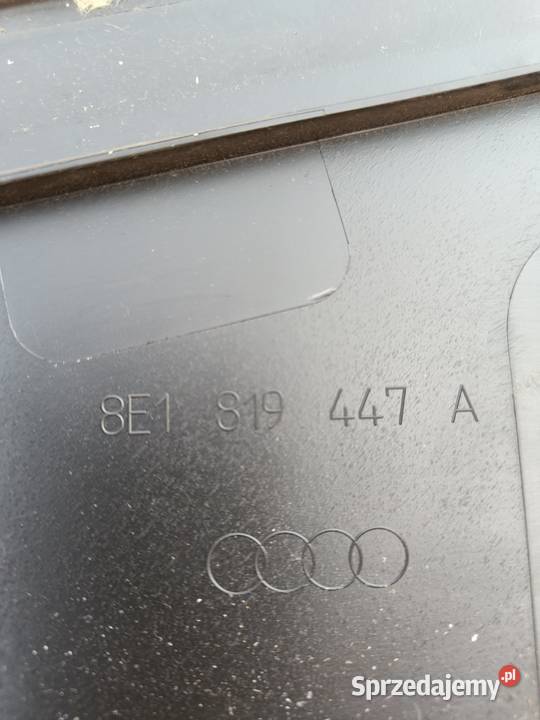 Podszybie prawe osłona filtra Audi A4 B6 B7 Zagórowa